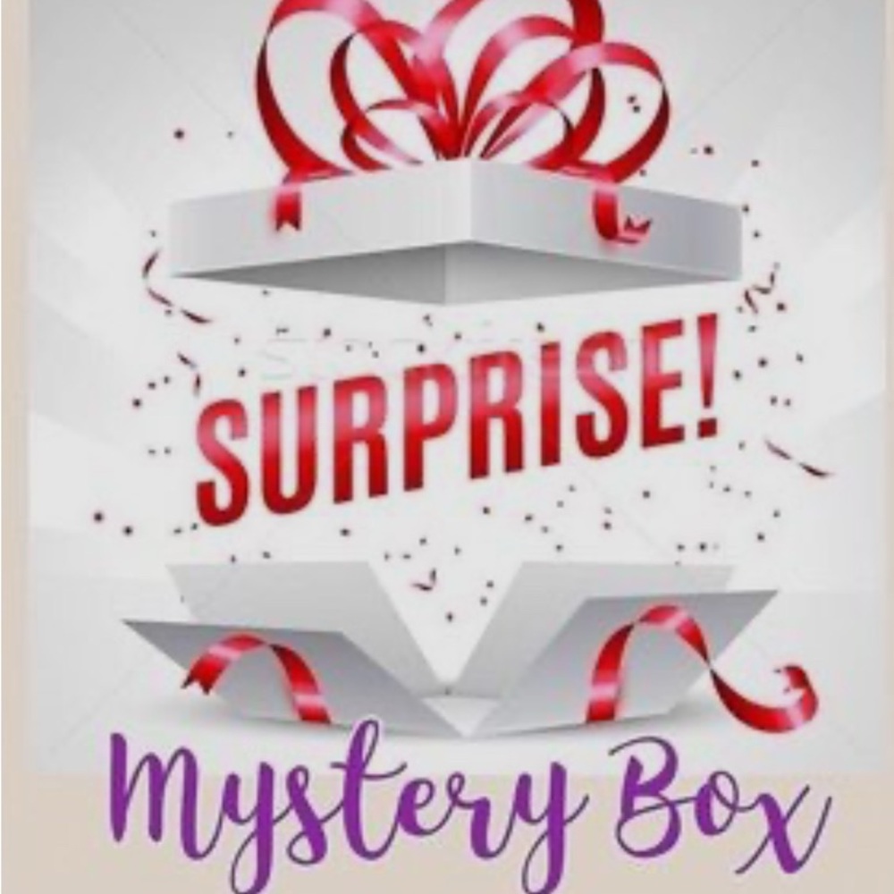 Surprise Mystery Box with Red Accents